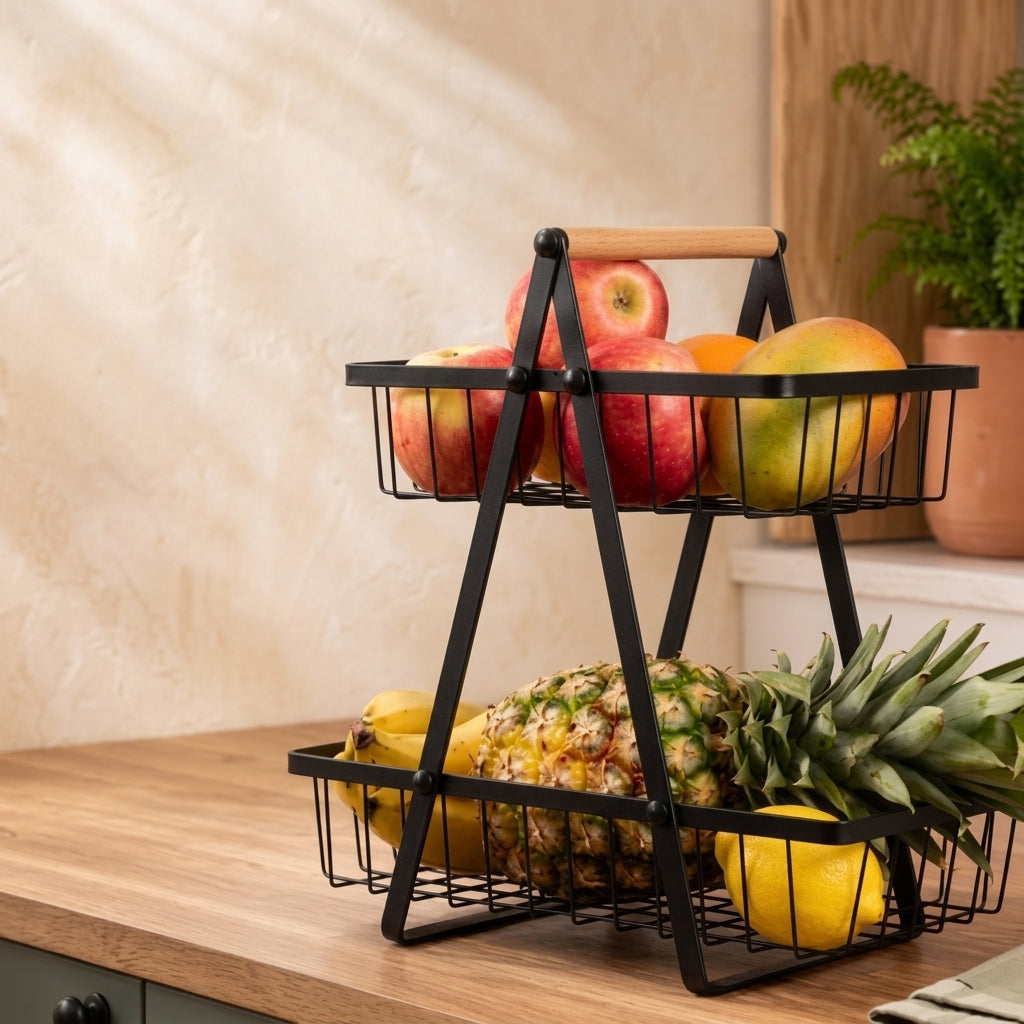 Metal Fruit Basket