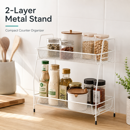 2 Layer Metal Stand